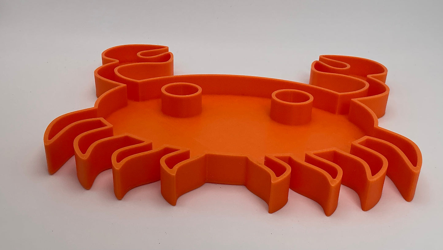 Large Sensory Filling Tray: Crab
