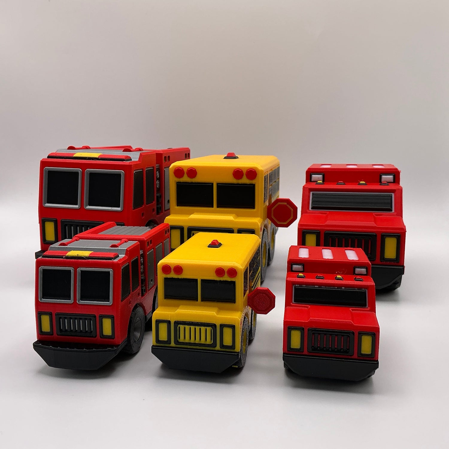 Multi-Coloured Vehicles Collection