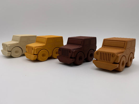 Jeep Hard Top Transport Vehicle Wood PLA