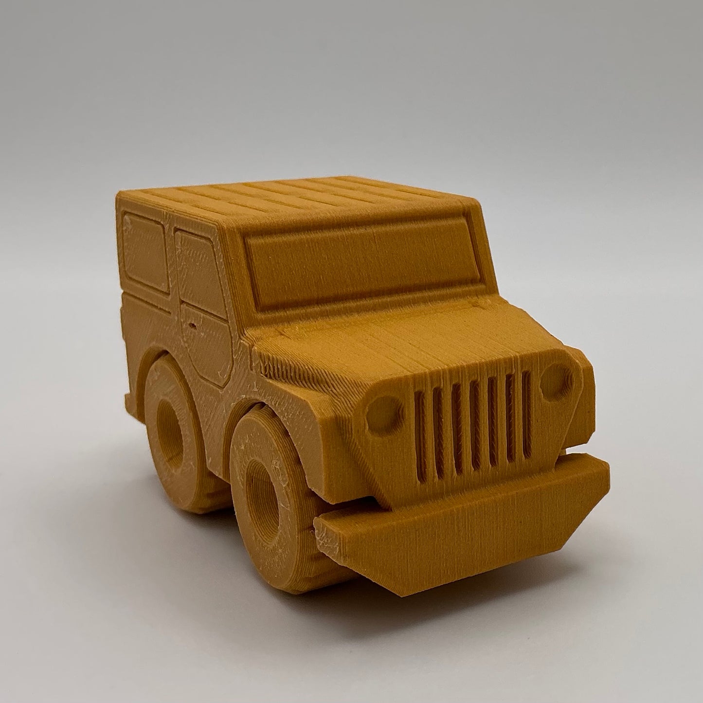 Jeep Hard Top Transport Vehicle Wood PLA