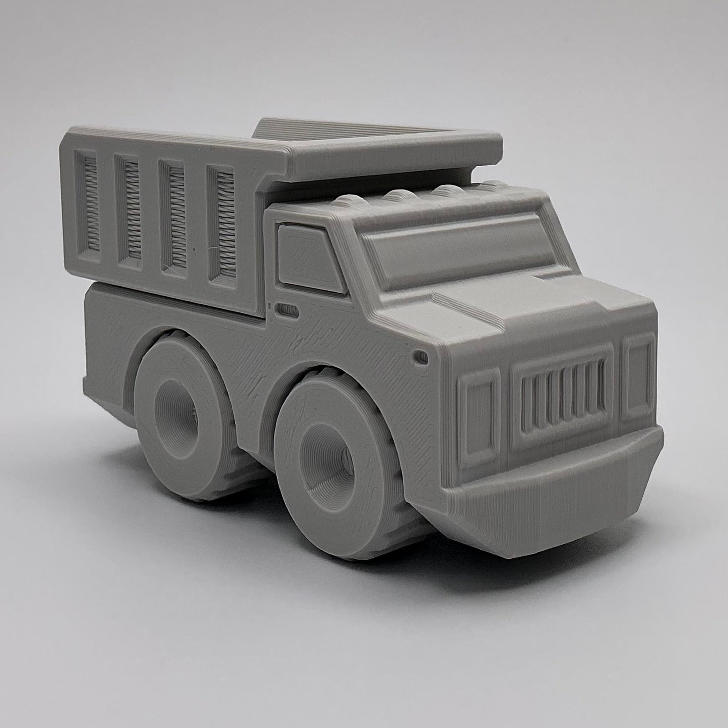 3D Printed Articulated Dump Truck Toy Construction Vehicle Durable Eco Friendly Hauler Work Truck