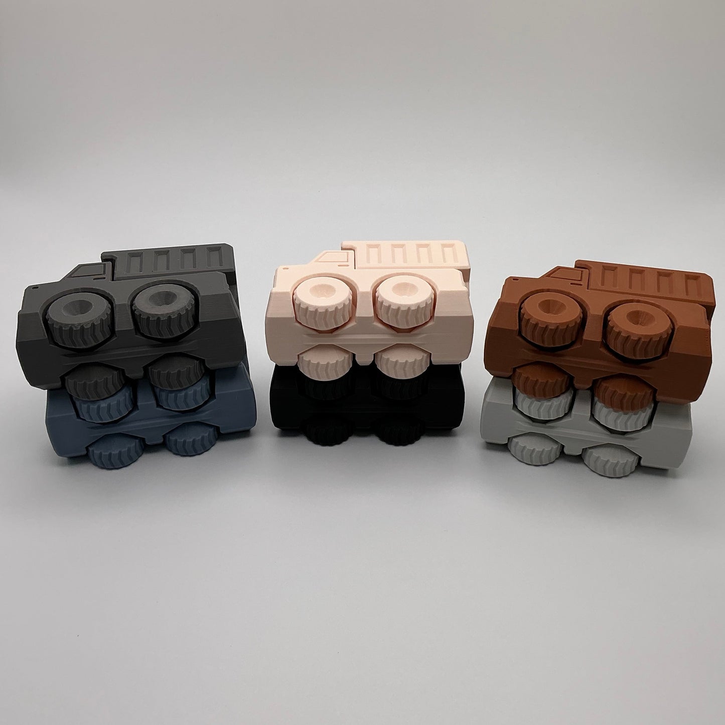 3D Printed Articulated Dump Truck Toy Construction Vehicle Durable Eco Friendly Hauler Work Truck