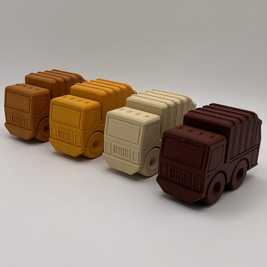 Garbage Truck Transport Vehicle - Wood PLA