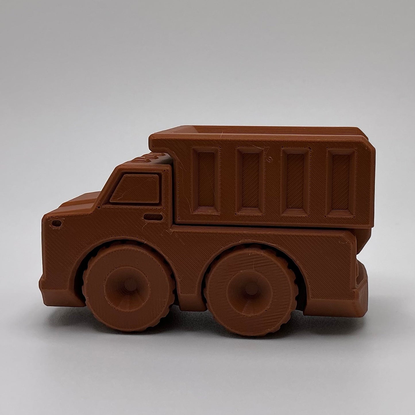 3D Printed Articulated Dump Truck Toy Construction Vehicle Durable Eco Friendly Hauler Work Truck