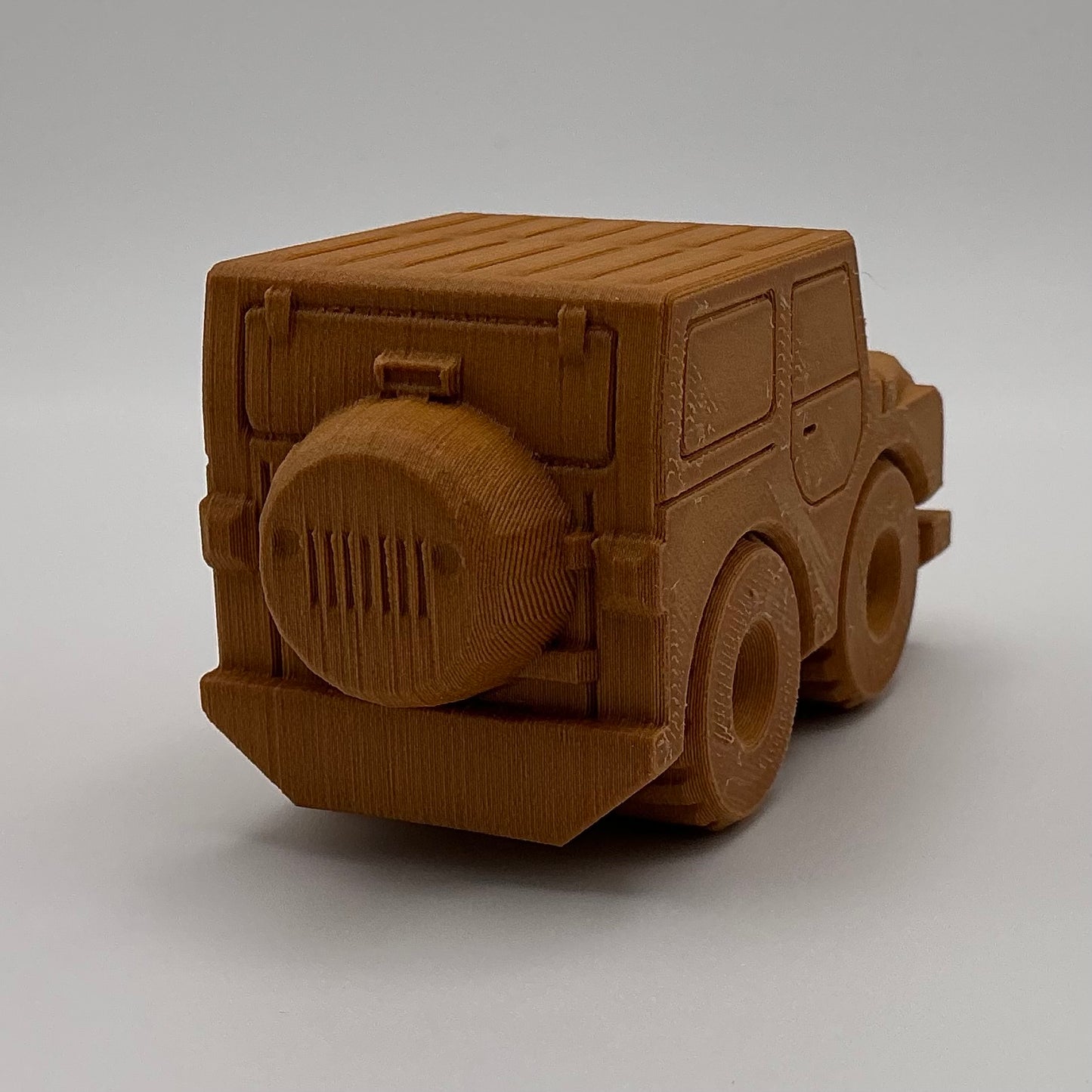 Jeep Hard Top Transport Vehicle Wood PLA