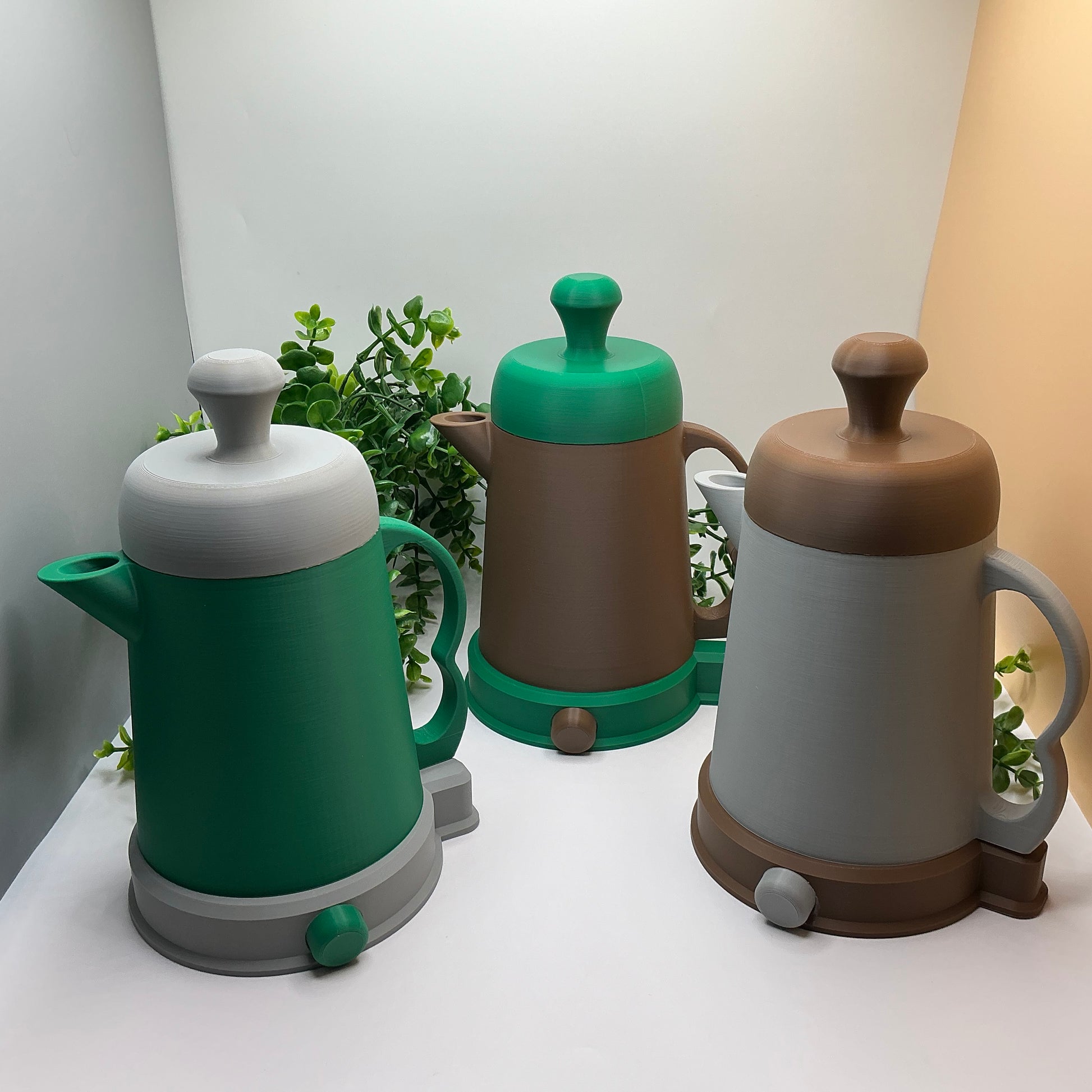3D Printed Children's Large Kettle Indoor & Outdoor Eco-Friendly Toy Woodland Mu - Main Product Image