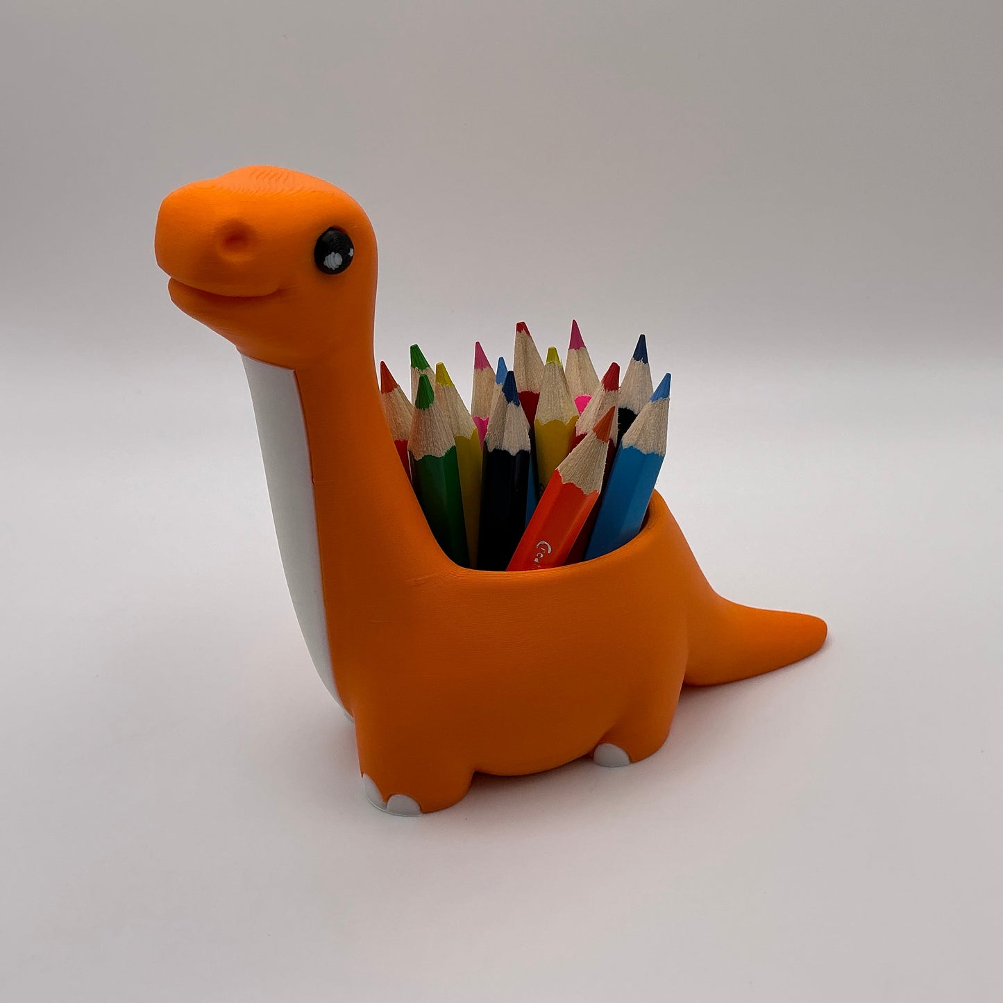 Dinosaur Pencil Holder for Kids 3D Printed T-Rex Desk Organizer Cute Dino Room Décor Back to School for Boys & Girls Pen Pot