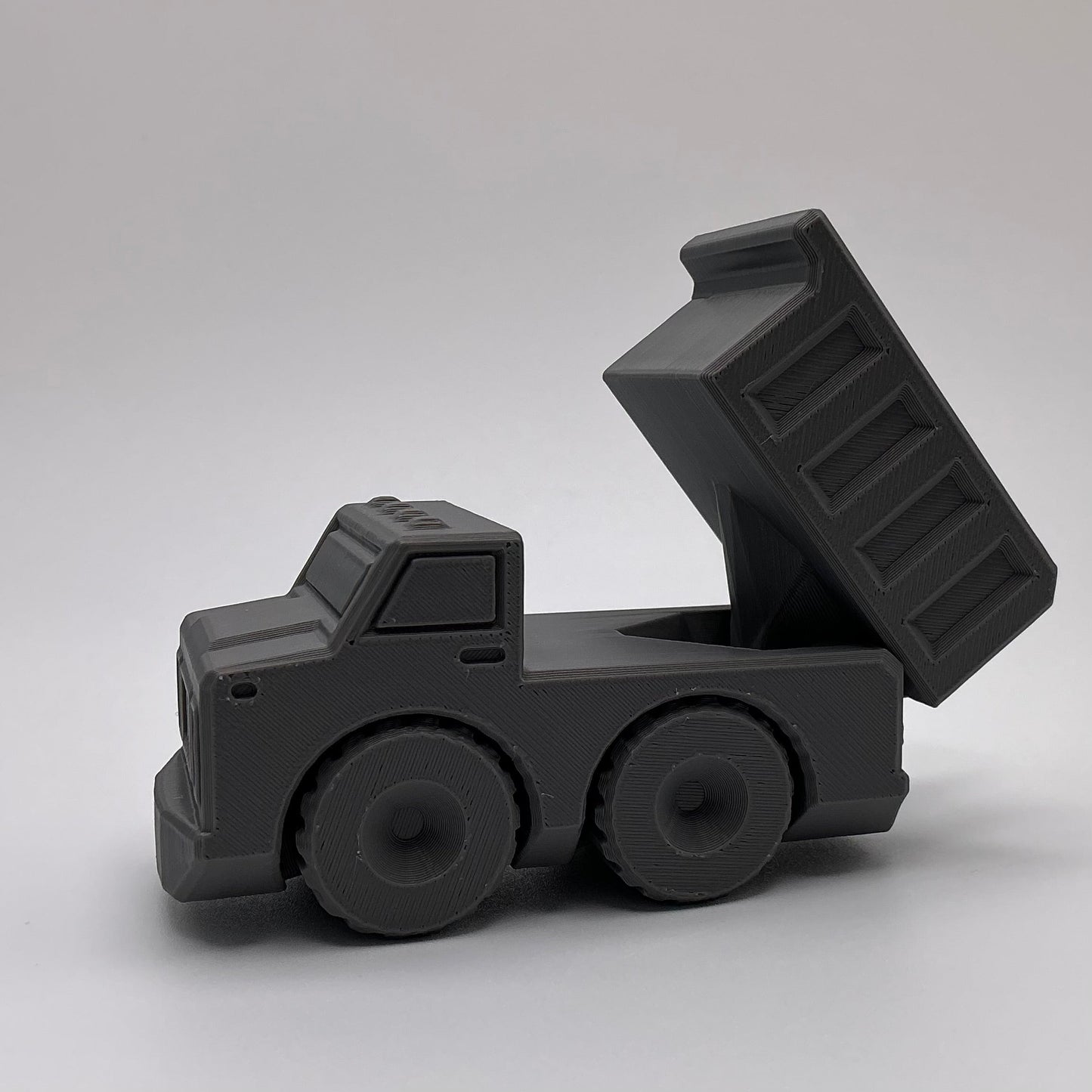 3D Printed Articulated Dump Truck Toy Construction Vehicle Durable Eco Friendly Hauler Work Truck