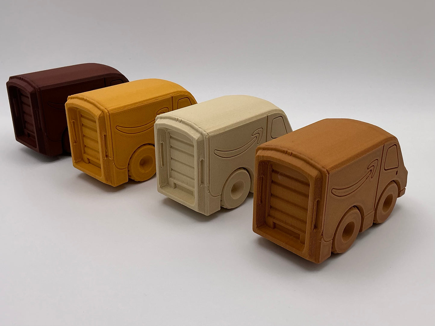 Amazon Delivery Van Transport Vehicle Wood PLA