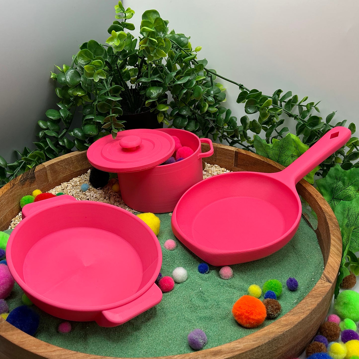 Kitchen Pot & Pan Set (3 Piece) - close-up detail