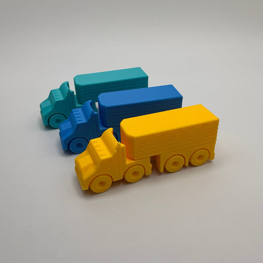 Children’s Toy American Semi Truck Mini Transport Vehicle