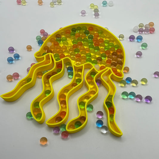 Large Sensory Filling Tray: Jellyfish