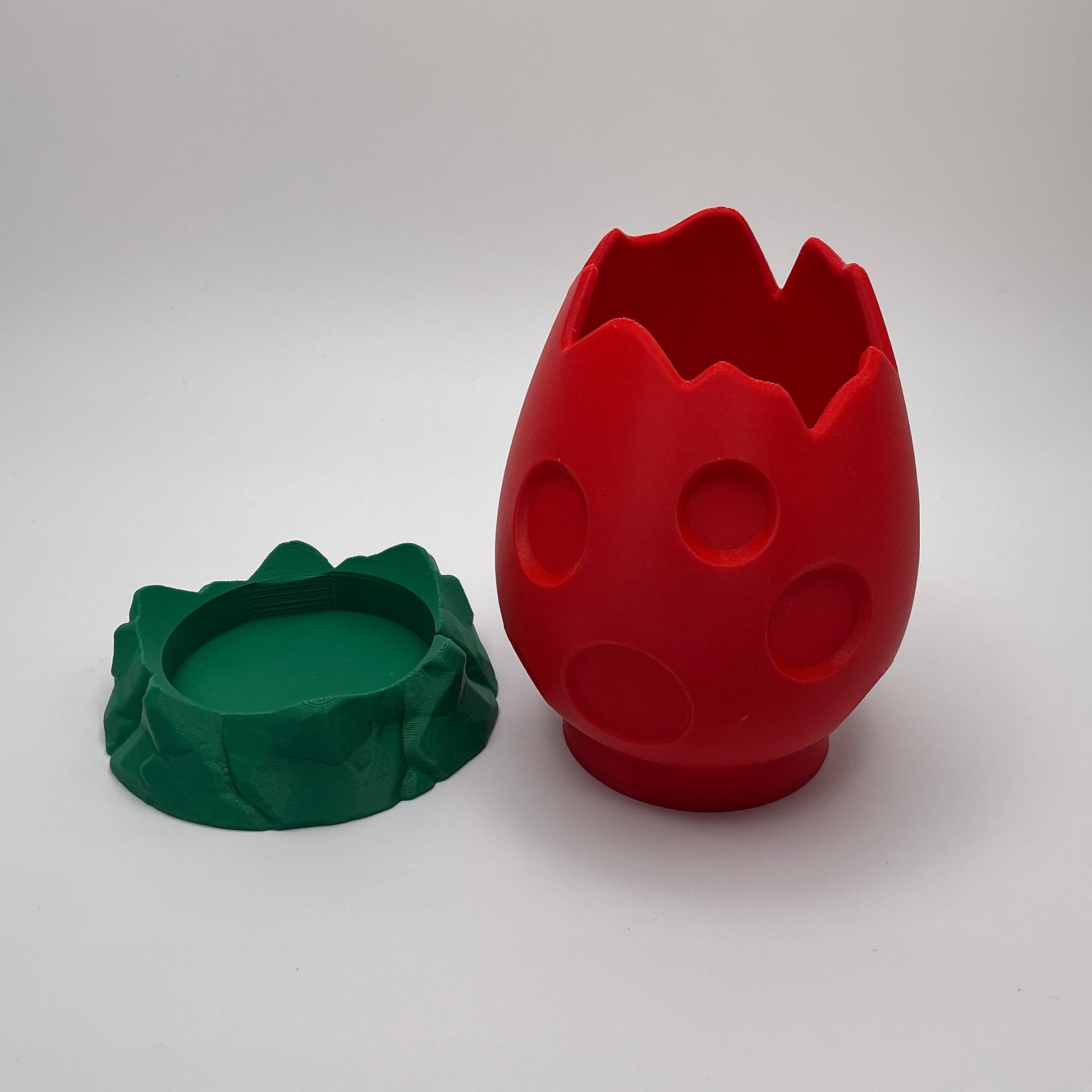 Dinosaur Egg Pencil Holder Cracked Dino Egg Pen Pot Kids Desk Organizer Paintbru - Close Up