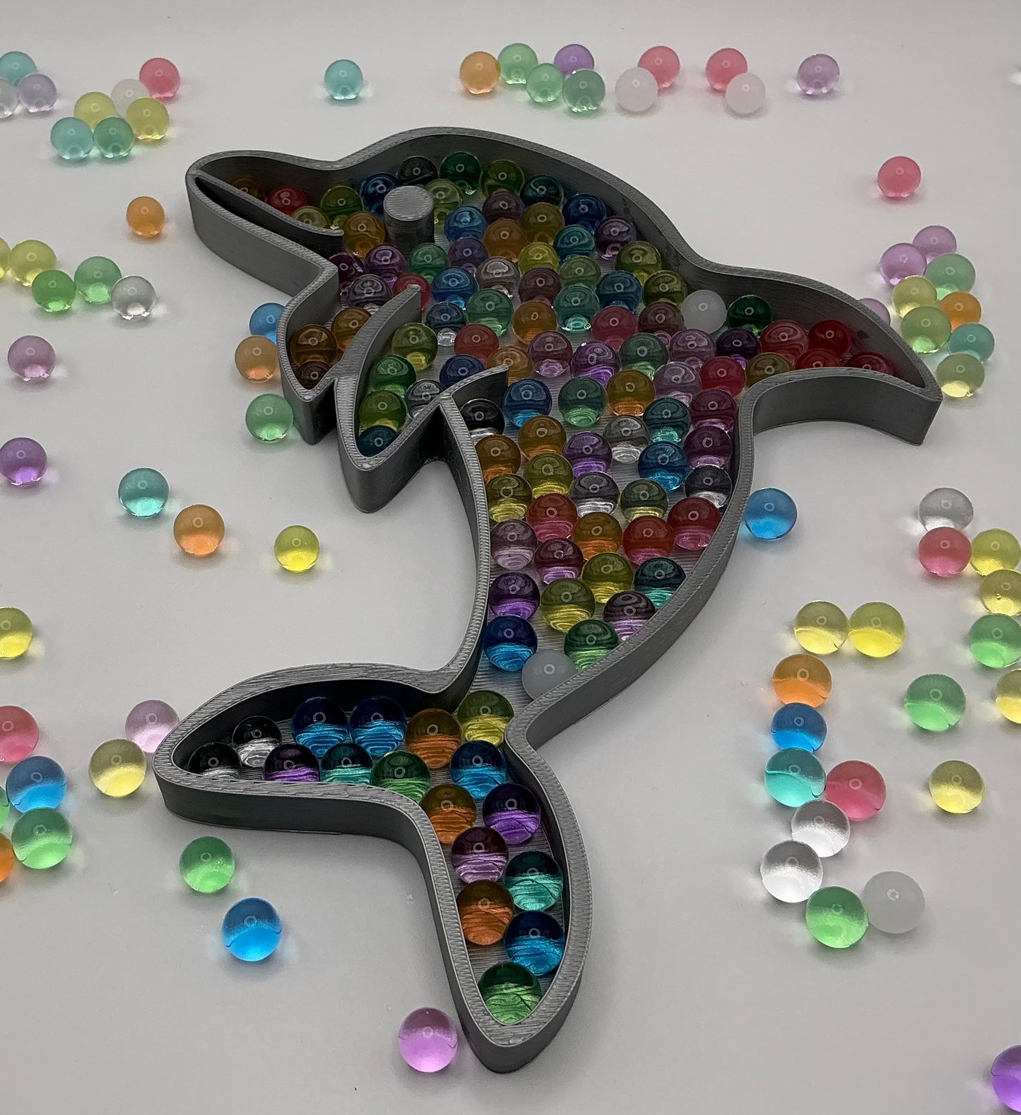 Large Sensory Filling Tray: Dolphin