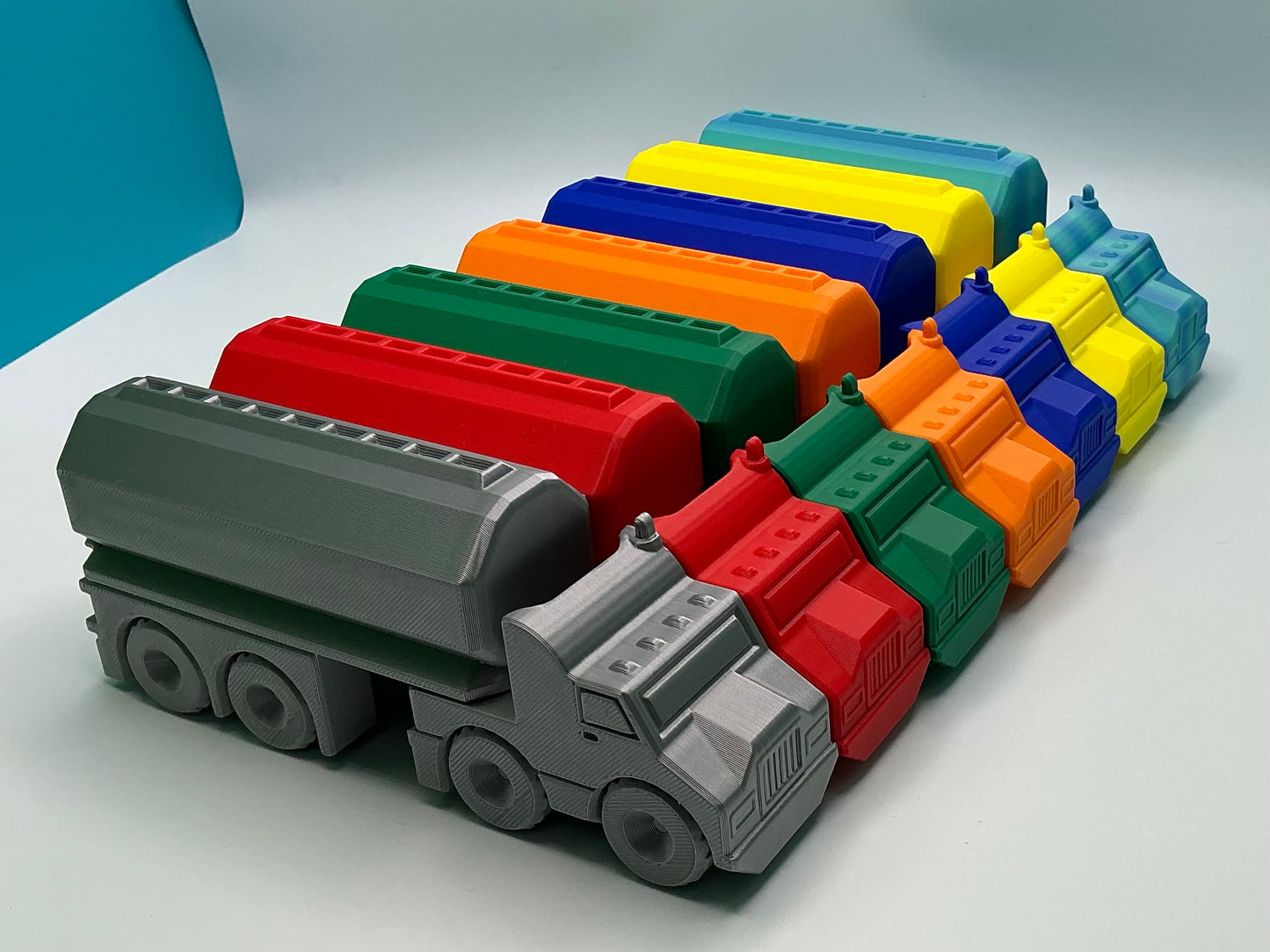 Large Children’s Toy Tanker Truck Transport Vehicle