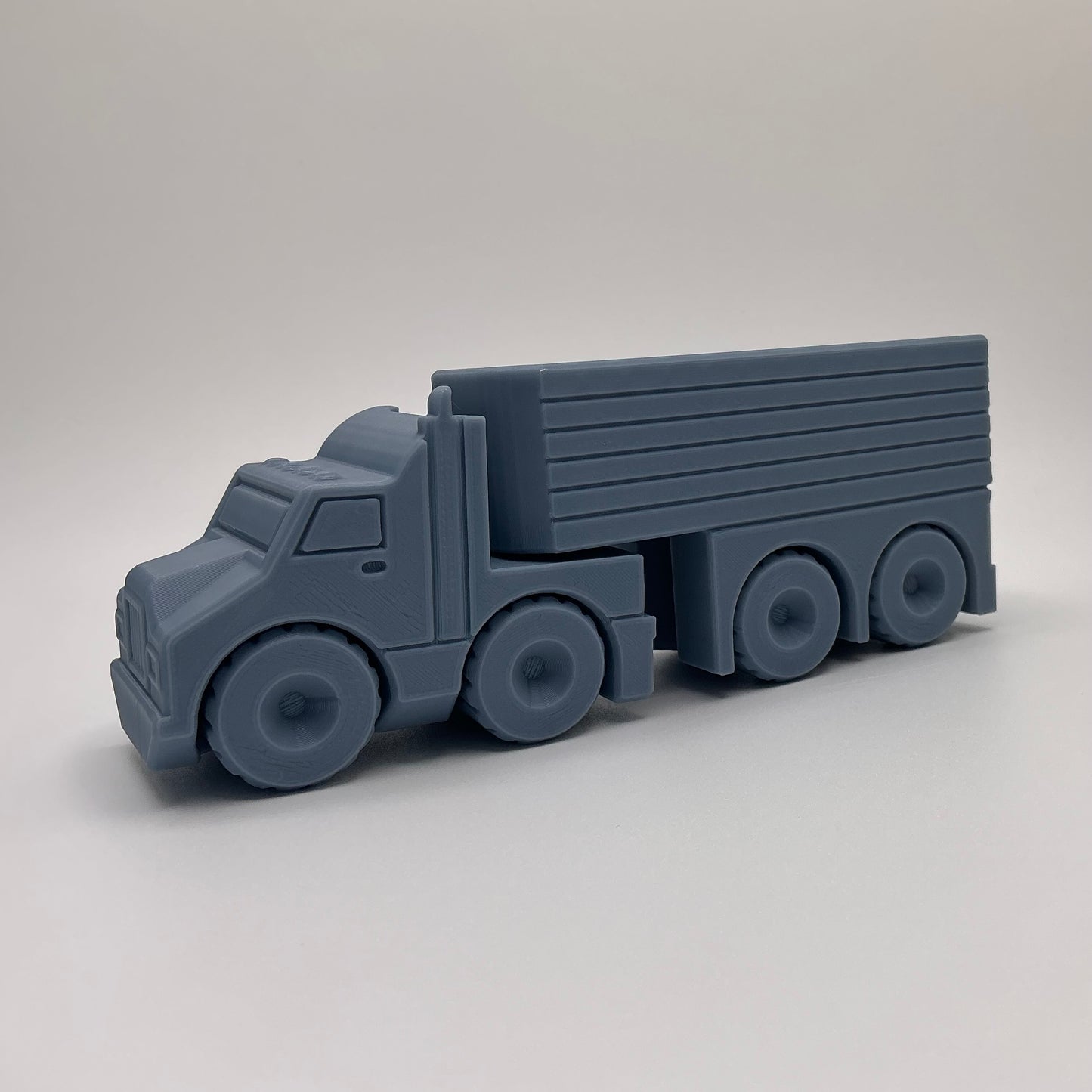 American Semi Truck Transport Vehicle