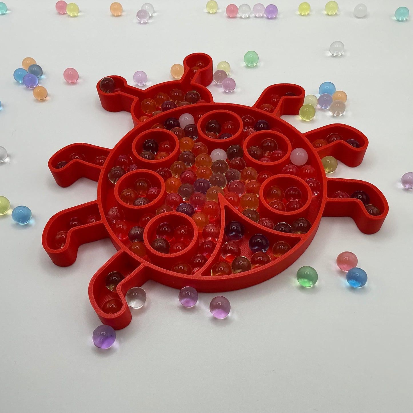 Large Sensory Filling Tray: Ladybug