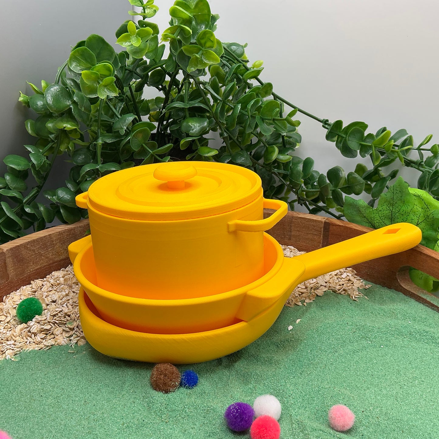 Kitchen Pot & Pan Set (3 Piece) - colour option