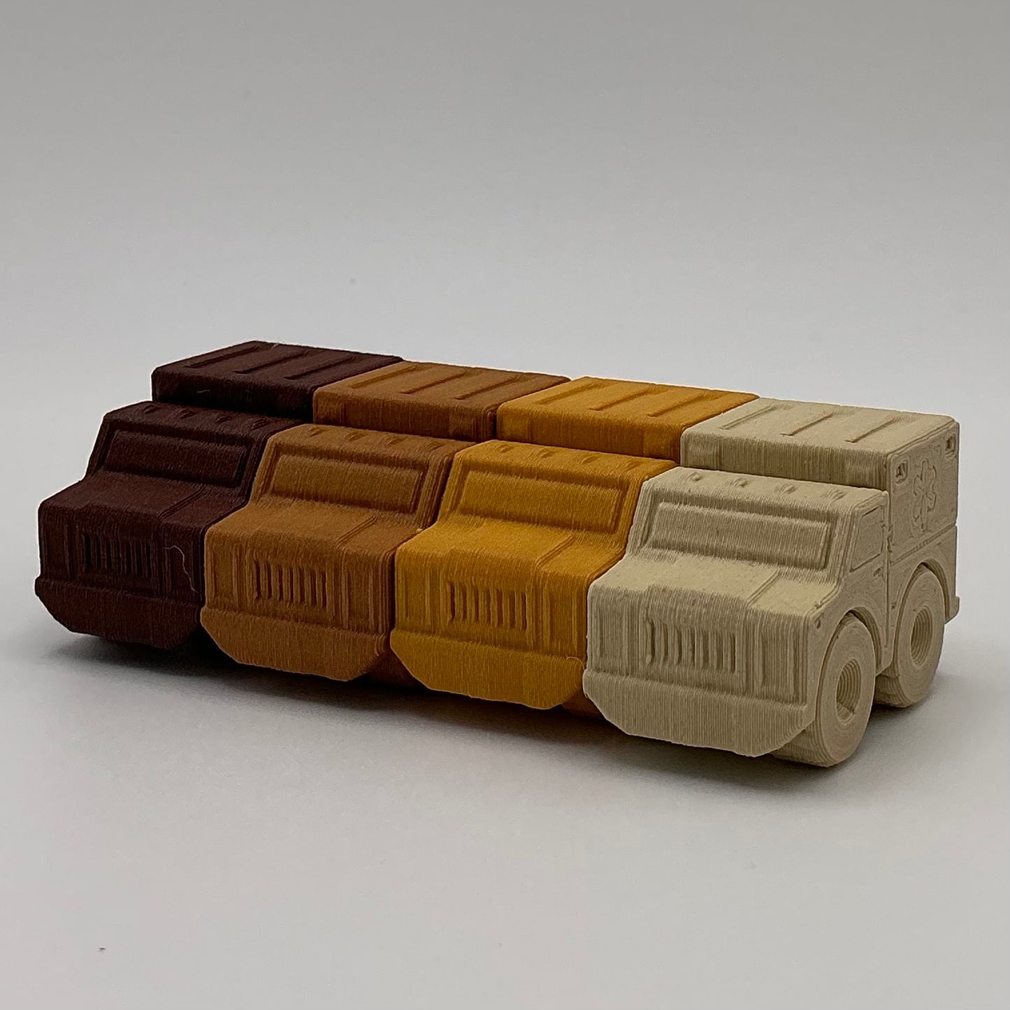 Ambulance Mini Transport Vehicle Wood PLA