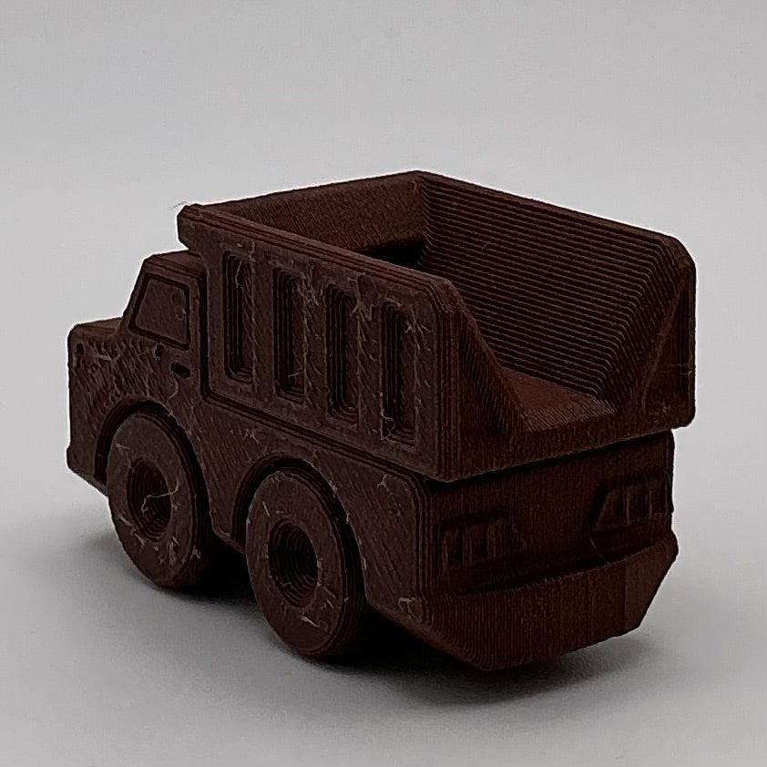 Dump Truck Mini Transport Vehicle Wood PLA