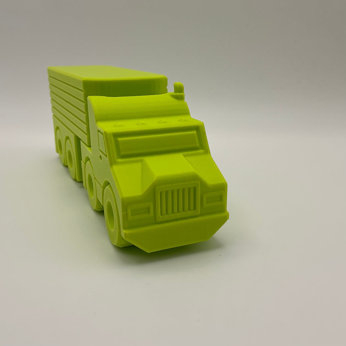 American Semi Truck Transport Vehicle
