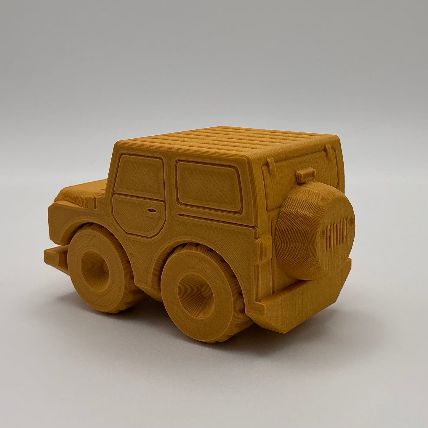 Jeep Hard Top Transport Vehicle Wood PLA