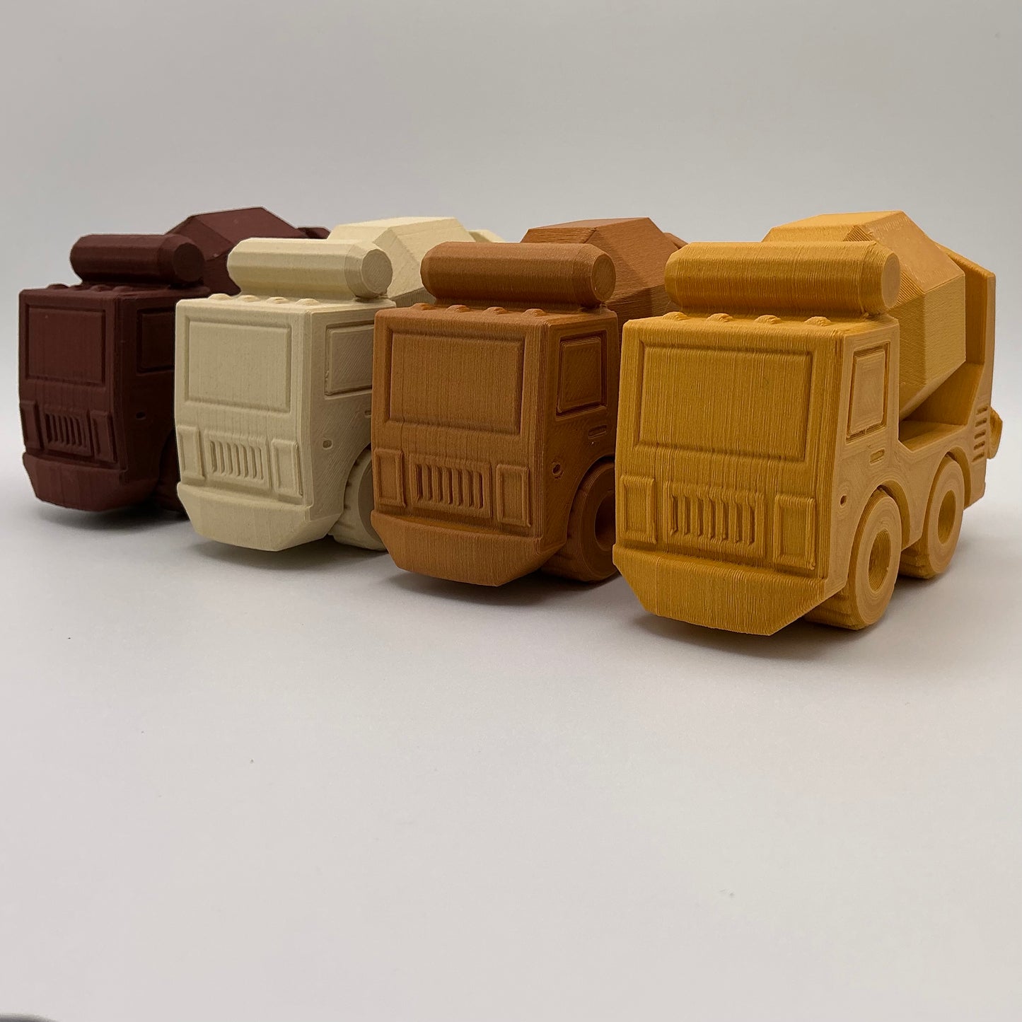 Concrete Mixer Transport Vehicle Wood PLA