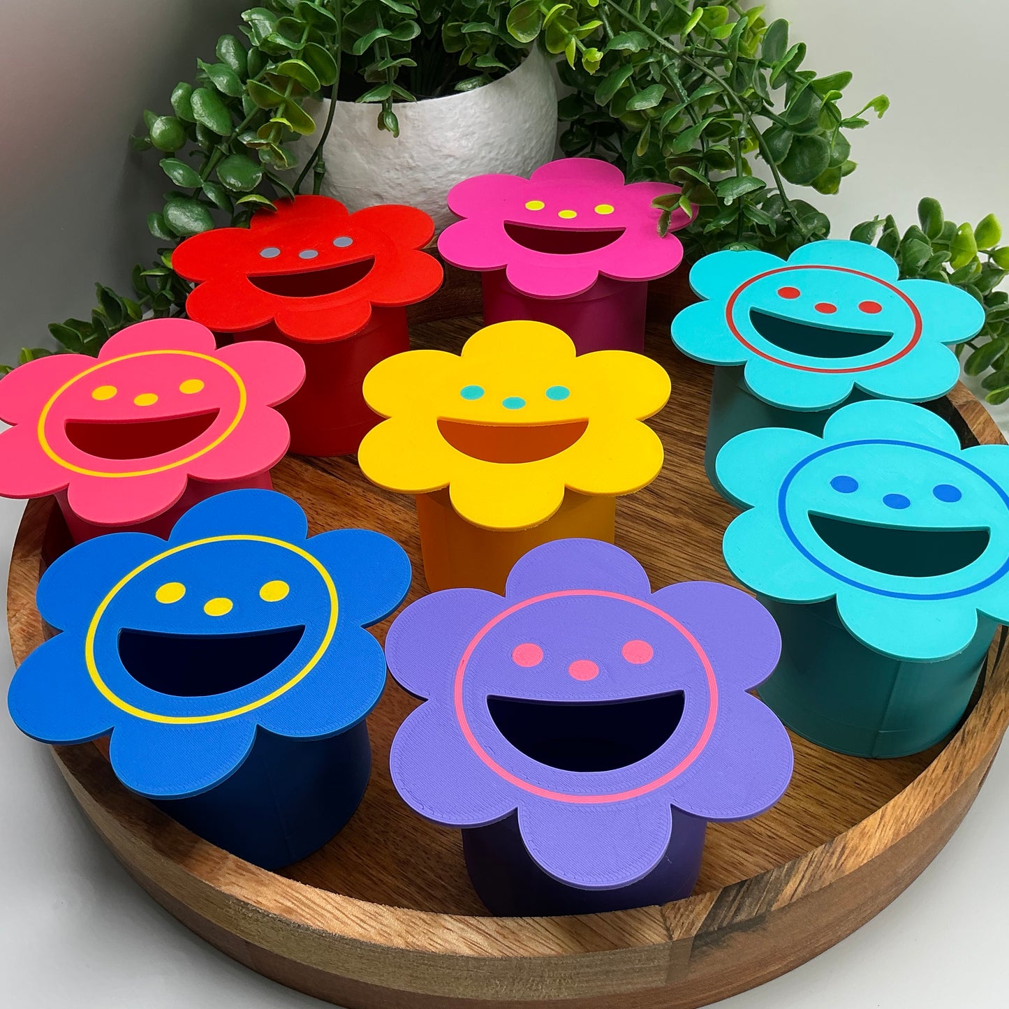 Flower Pot Sand Water Filling Pot - 3D printed eco-friendly toy by Sarah's 3D Prints