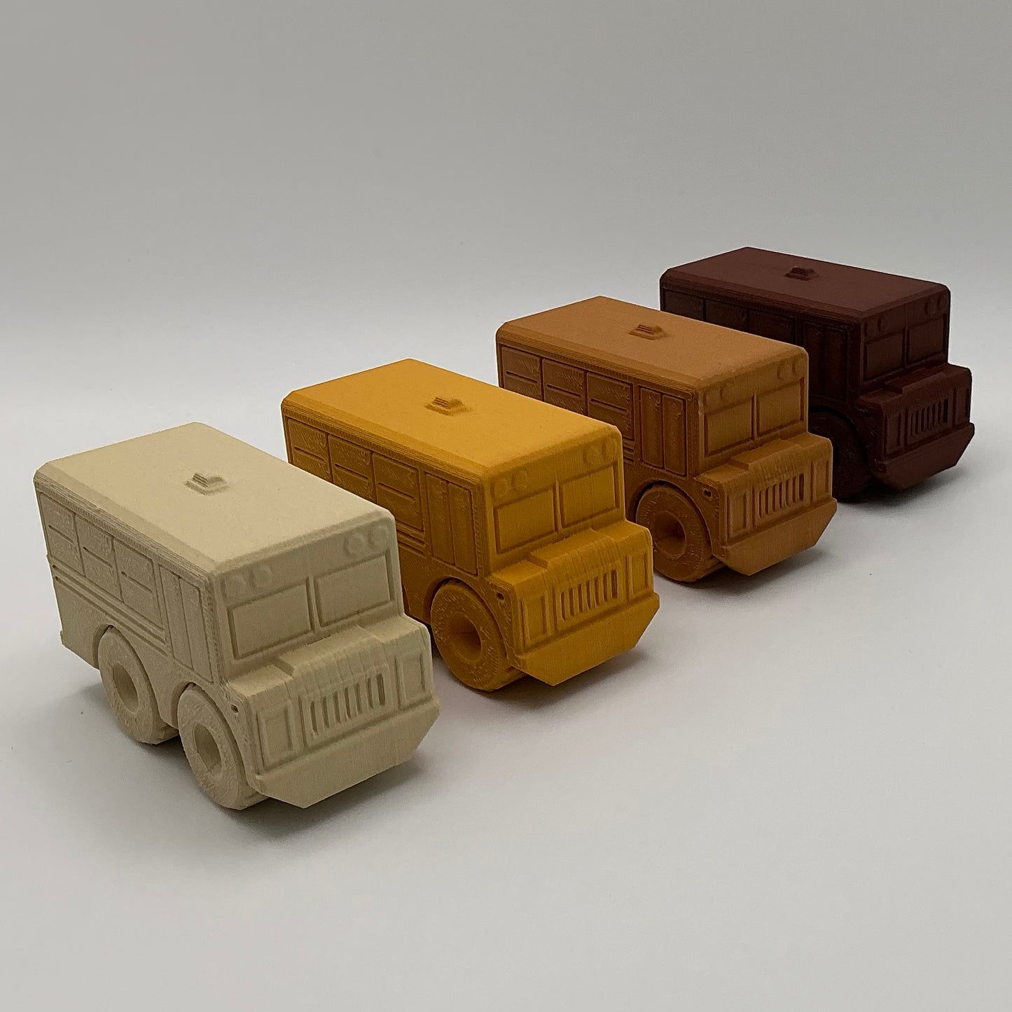 Transport Vehicles in Wood PLA