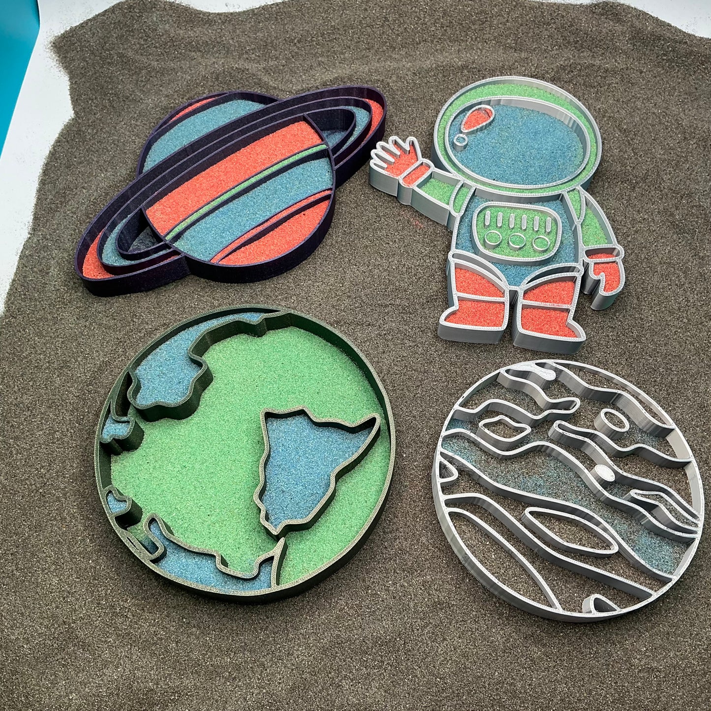 Large Space Sand Sensory Filling Trays