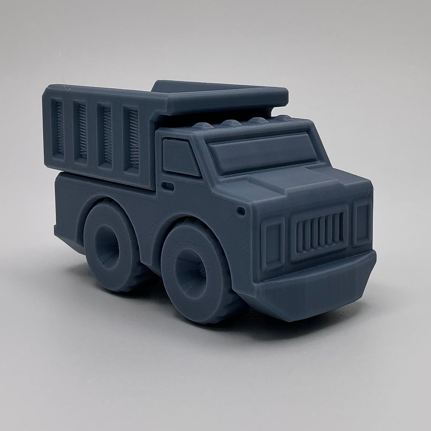 3D Printed Articulated Dump Truck Toy Construction Vehicle Durable Eco Friendly Hauler Work Truck