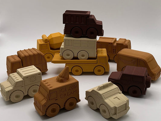 Transport Vehicles in Wood PLA