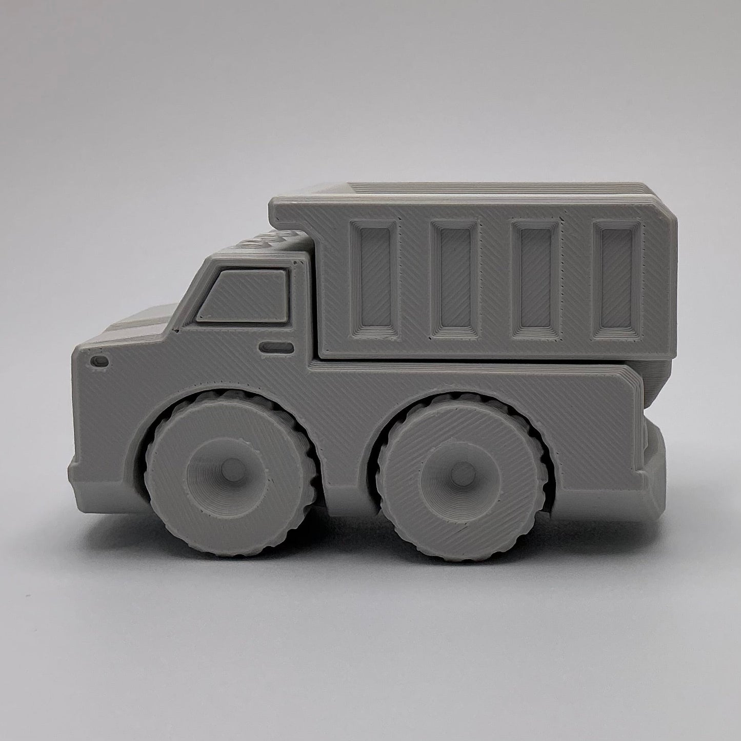 3D Printed Articulated Dump Truck Toy Construction Vehicle Durable Eco Friendly Hauler Work Truck