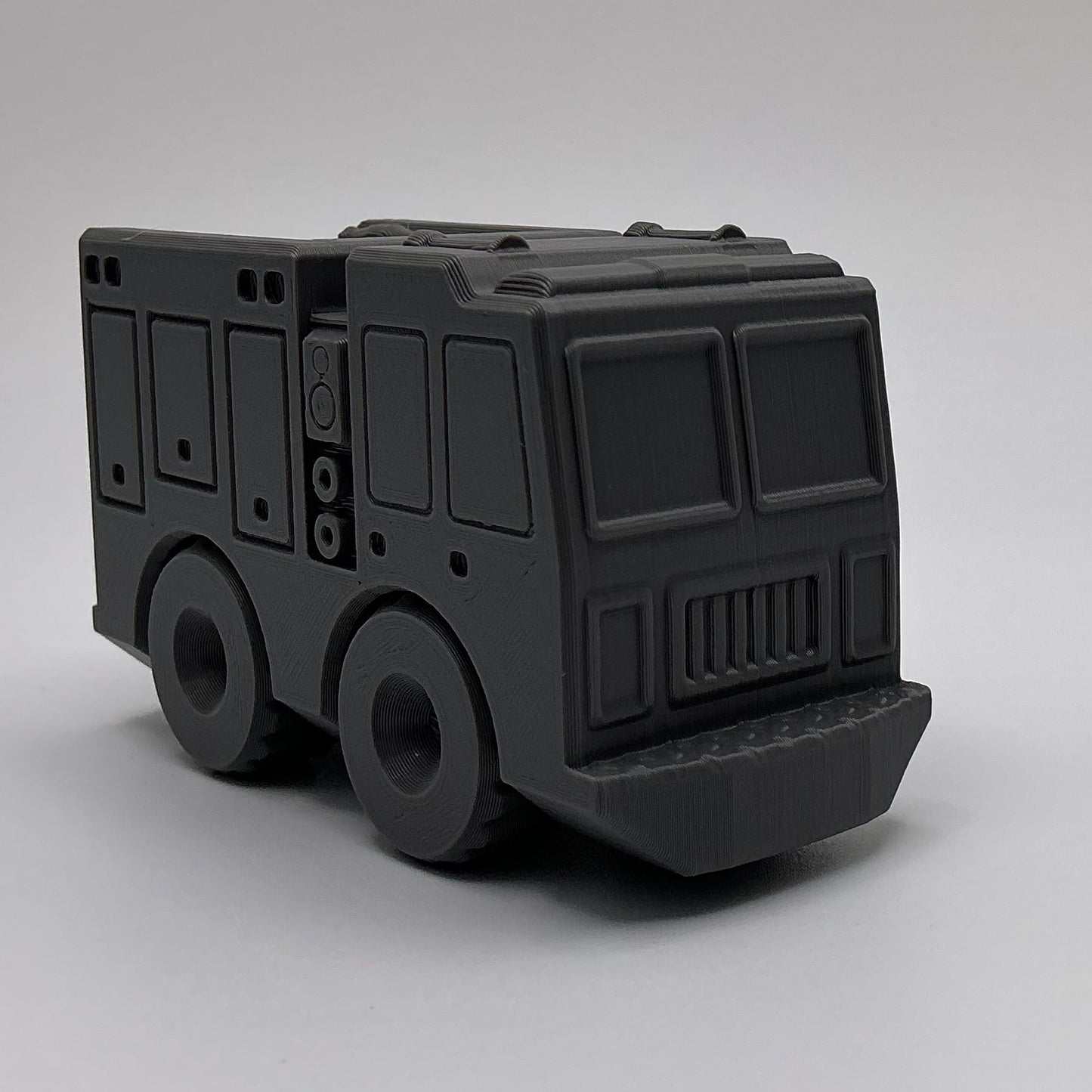 3D Printed Fire Engine Toy Fire Truck Transport Vehicle Emergency Rescue Toy Eco Friendly Durable Firefighter Truck