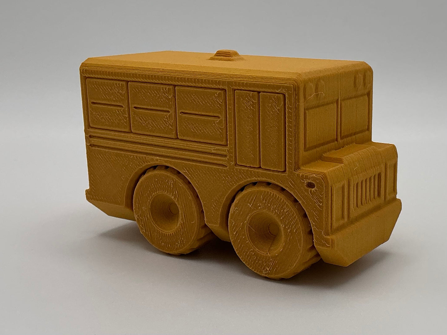School Bus Transport Vehicle - Wood PLA