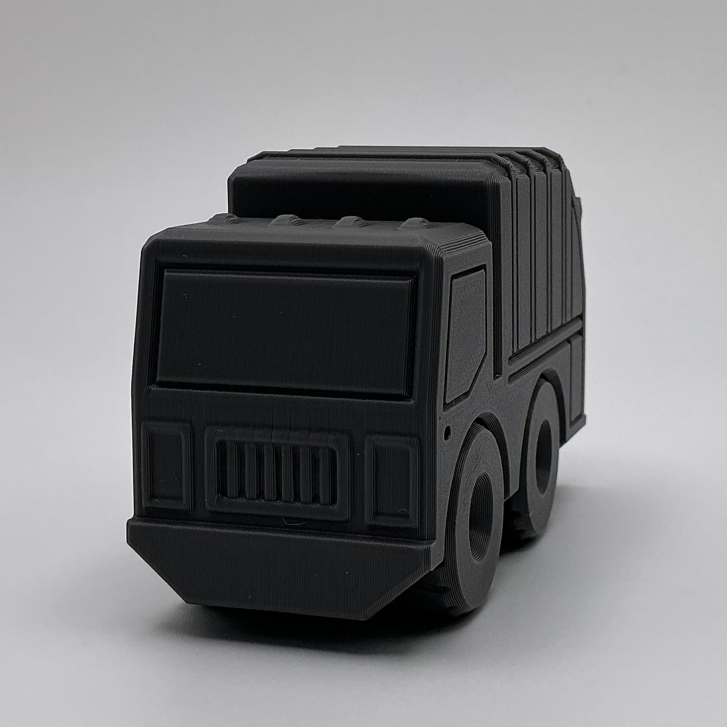 3D Printed Garbage Truck Toy Articulated Recycling Vehicle Durable Kids Toy Truck Eco-Friendly