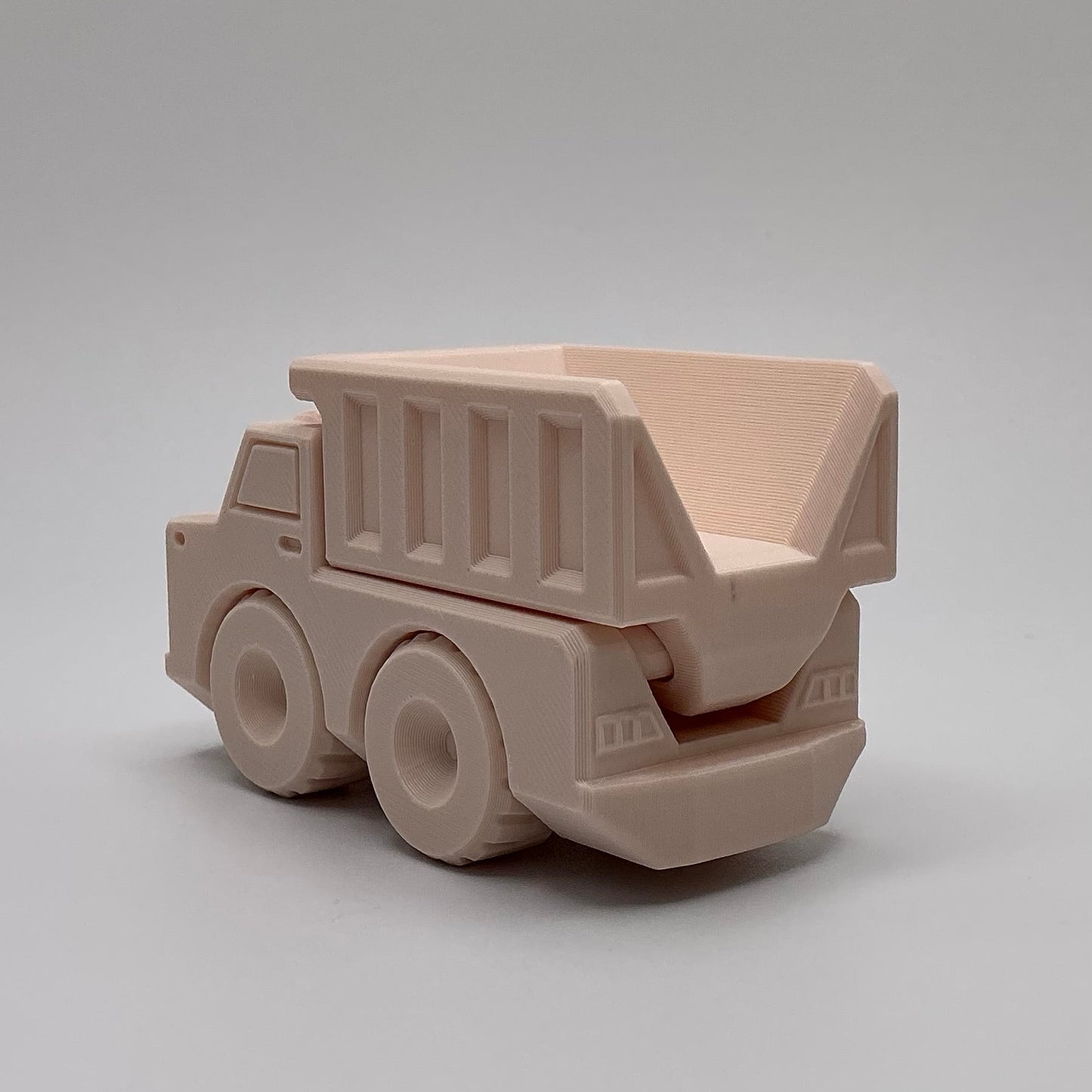 3D Printed Articulated Dump Truck Toy Construction Vehicle Durable Eco Friendly Hauler Work Truck
