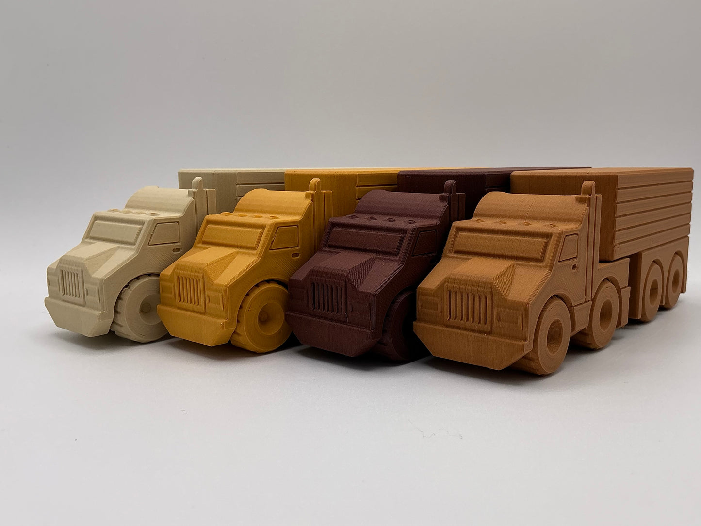 Transport Vehicles in Wood PLA