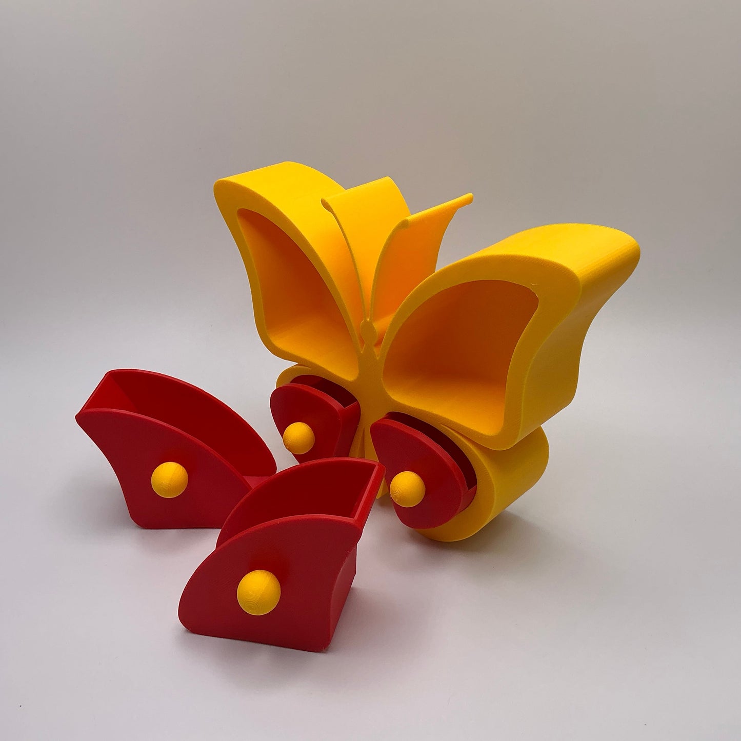 Butterfly Jewellery Box 3D Printed Keepsake Organizer Cute Earring &  Ring Storage Girls Room Décor Jewellery Box Birthday Gift