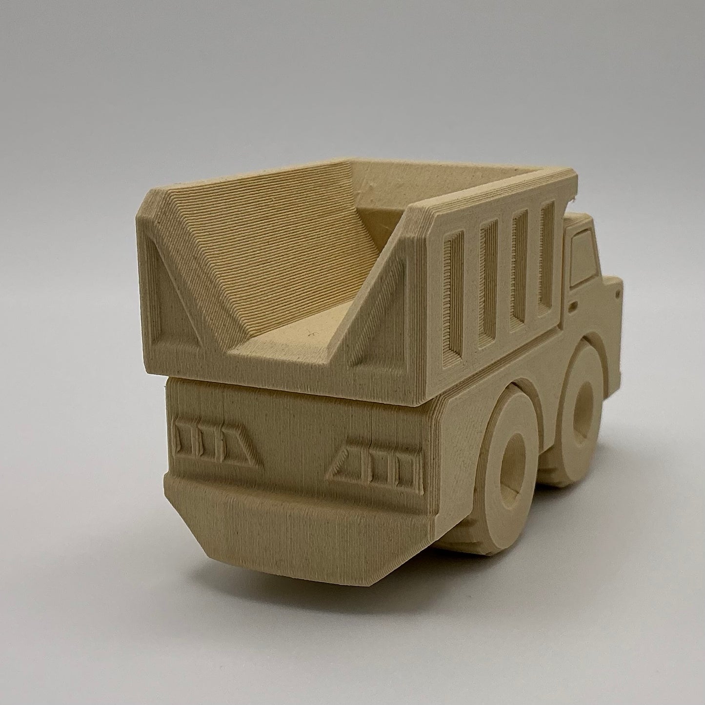 Dump Truck Transport Vehicle Wood PLA