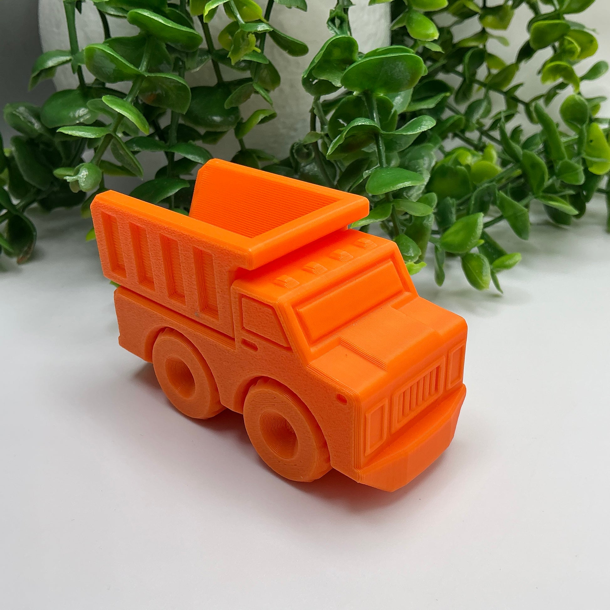 Dump Truck Construction Vehicle Articulated Durable Hauler Work Truck - in use