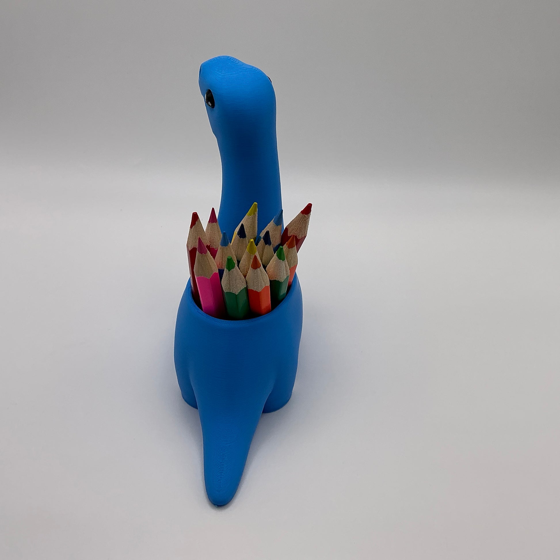 Dinosaur Pencil Holder for Kids 3D Printed T-Rex Desk Organizer Cute Dino Room D - Close Up