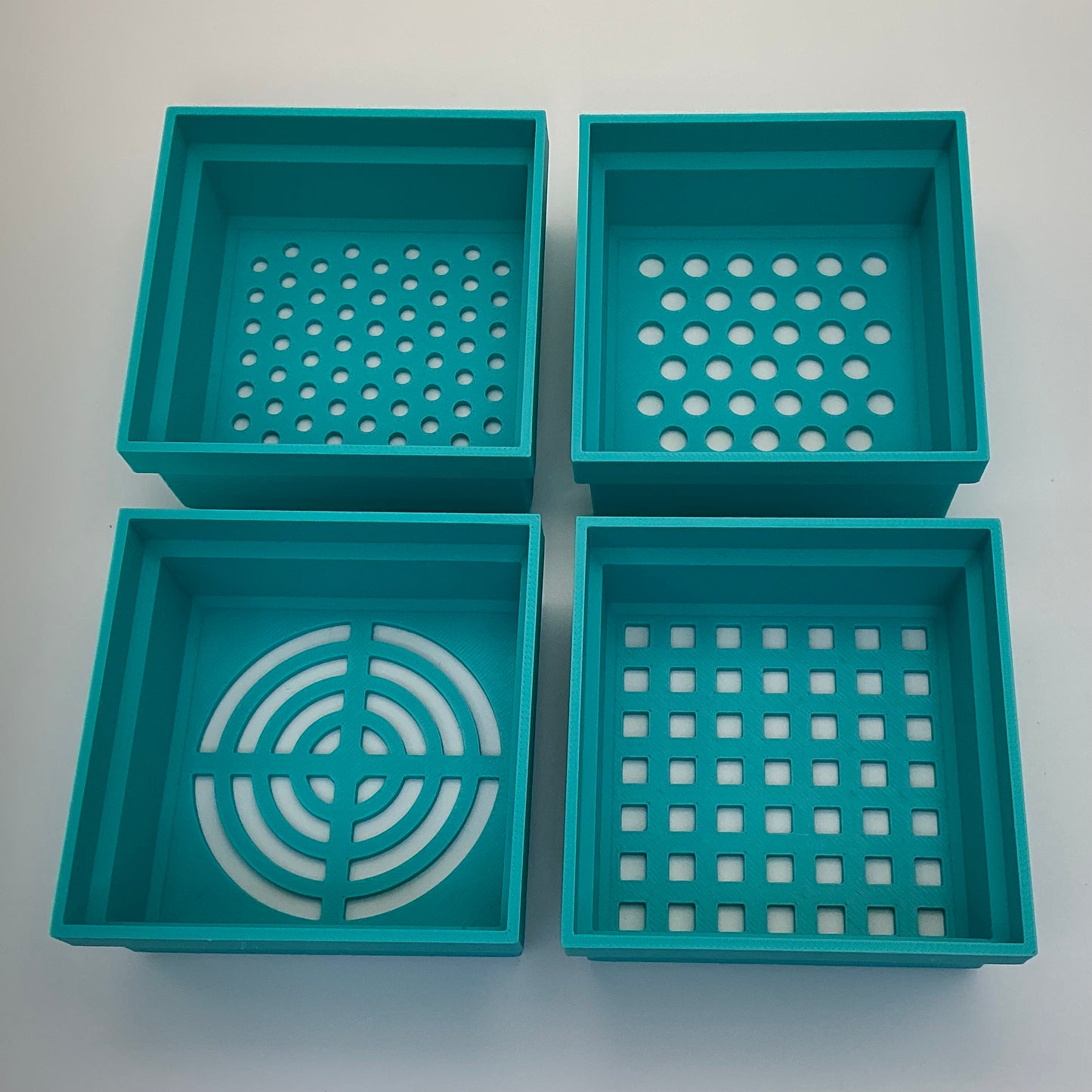 Sand and Water Sieve Toy Set Stacking Trays
