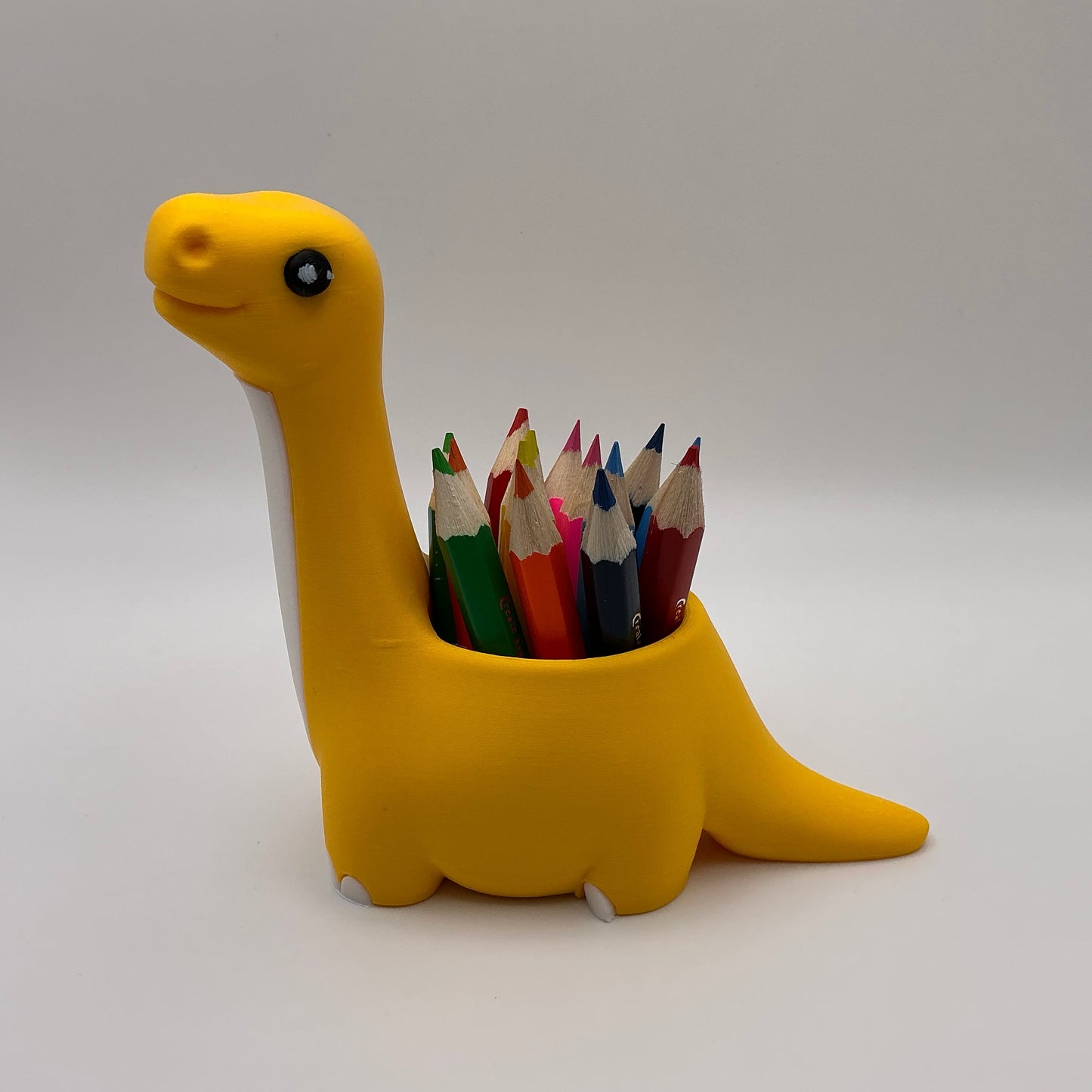 Dinosaur Pencil Holder for Kids 3D Printed T-Rex Desk Organizer Cute Dino Room Décor Back to School for Boys & Girls Pen Pot