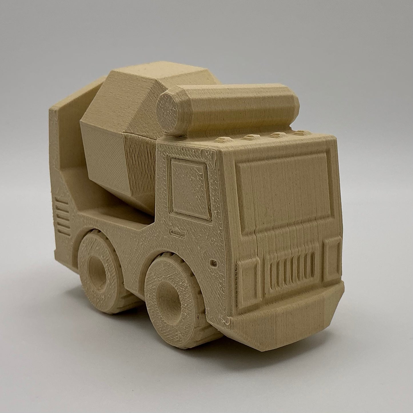 Concrete Mixer Transport Vehicle Wood PLA