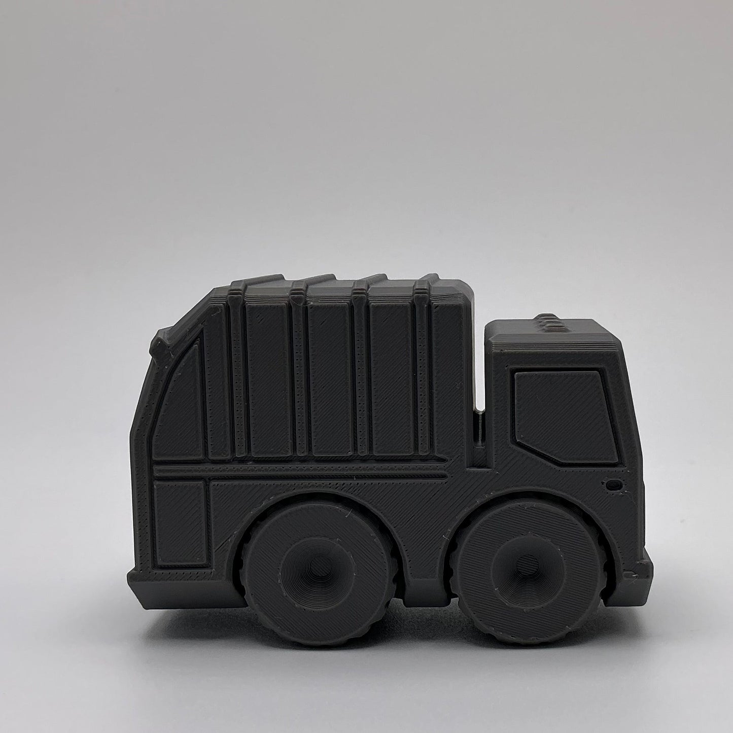 3D Printed Garbage Truck Toy Articulated Recycling Vehicle Durable Kids Toy Truck Eco-Friendly