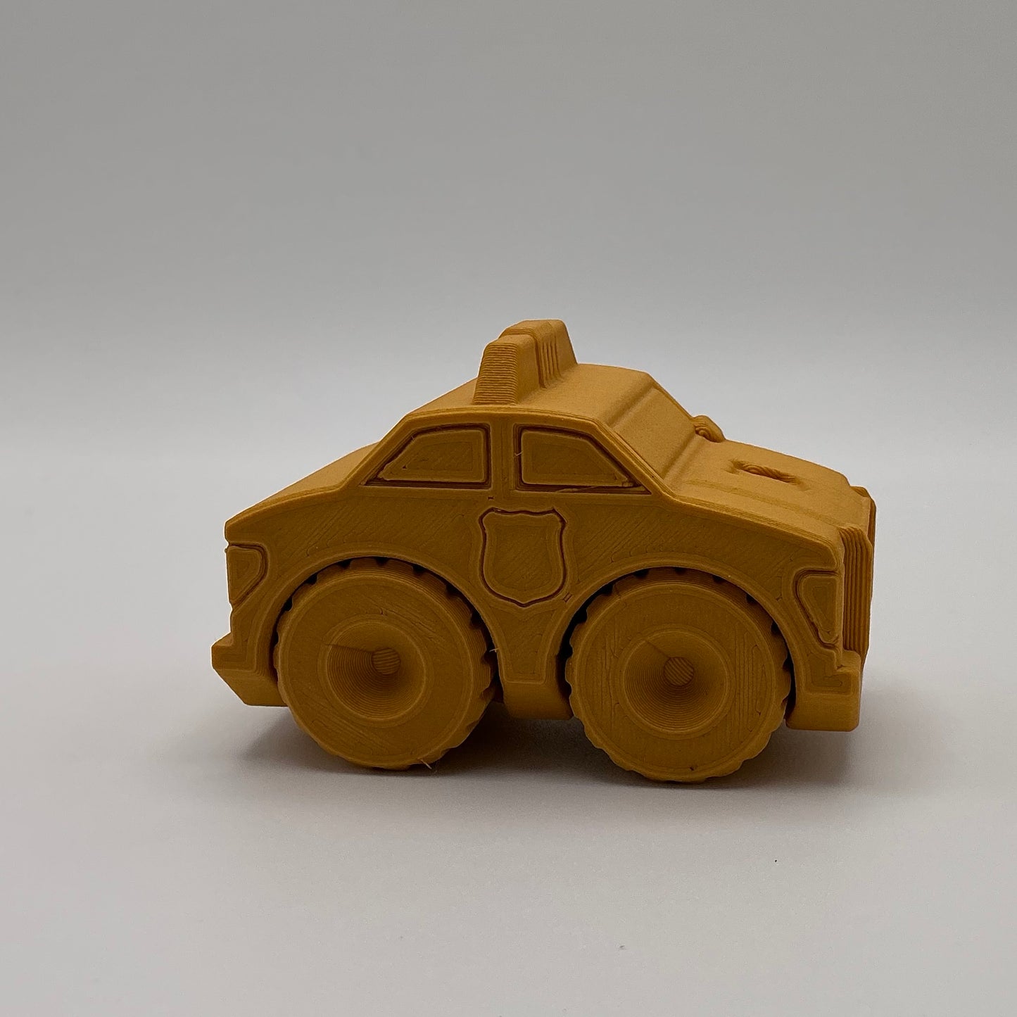 Police Car Transport Vehicle Wood PLA
