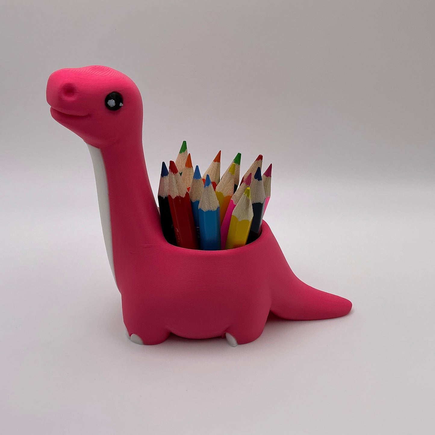 Dinosaur Pencil Holder for Kids 3D Printed T-Rex Desk Organizer Cute Dino Room Décor Back to School for Boys & Girls Pen Pot