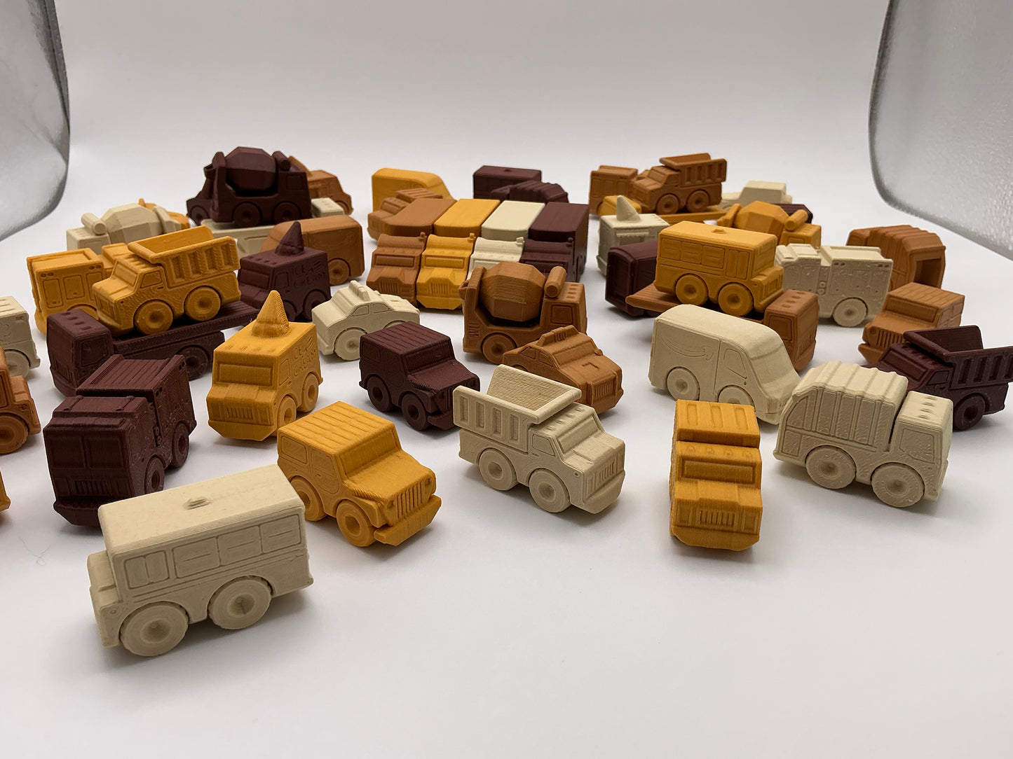Dump Truck Mini Transport Vehicle Wood PLA
