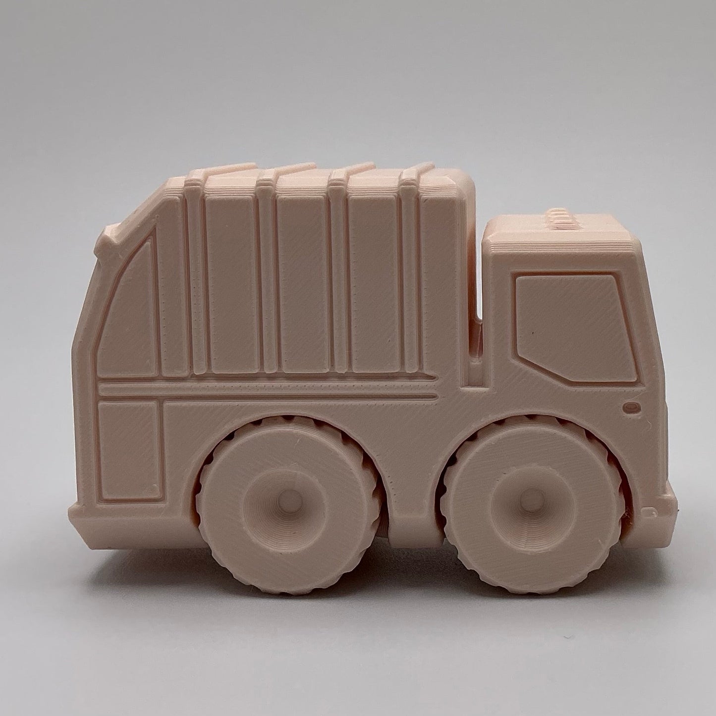 3D Printed Garbage Truck Toy Articulated Recycling Vehicle Durable Kids Toy Truck Eco-Friendly